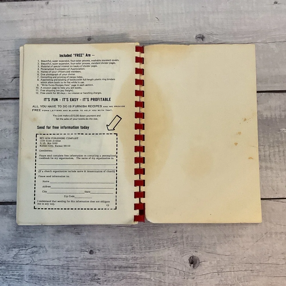 New Dimensions In Cooking Southwood Church Of Nazarene Raytown Mo 1975 Cookbook
